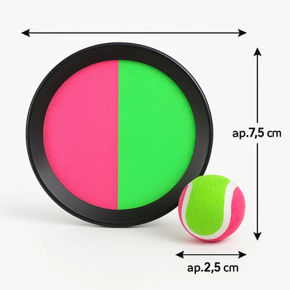 Kit Raquete Velcro Bola
