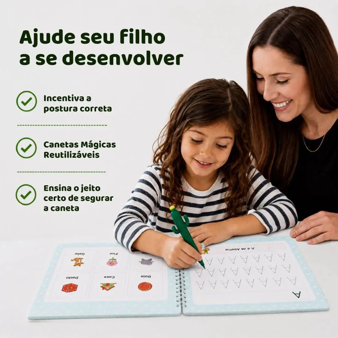 Kit 4 Livros Caligrafia