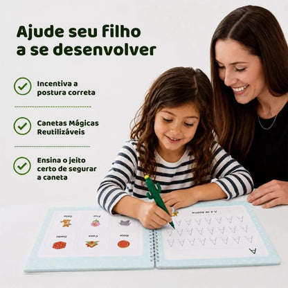 Kit 4 Livros Caligrafia