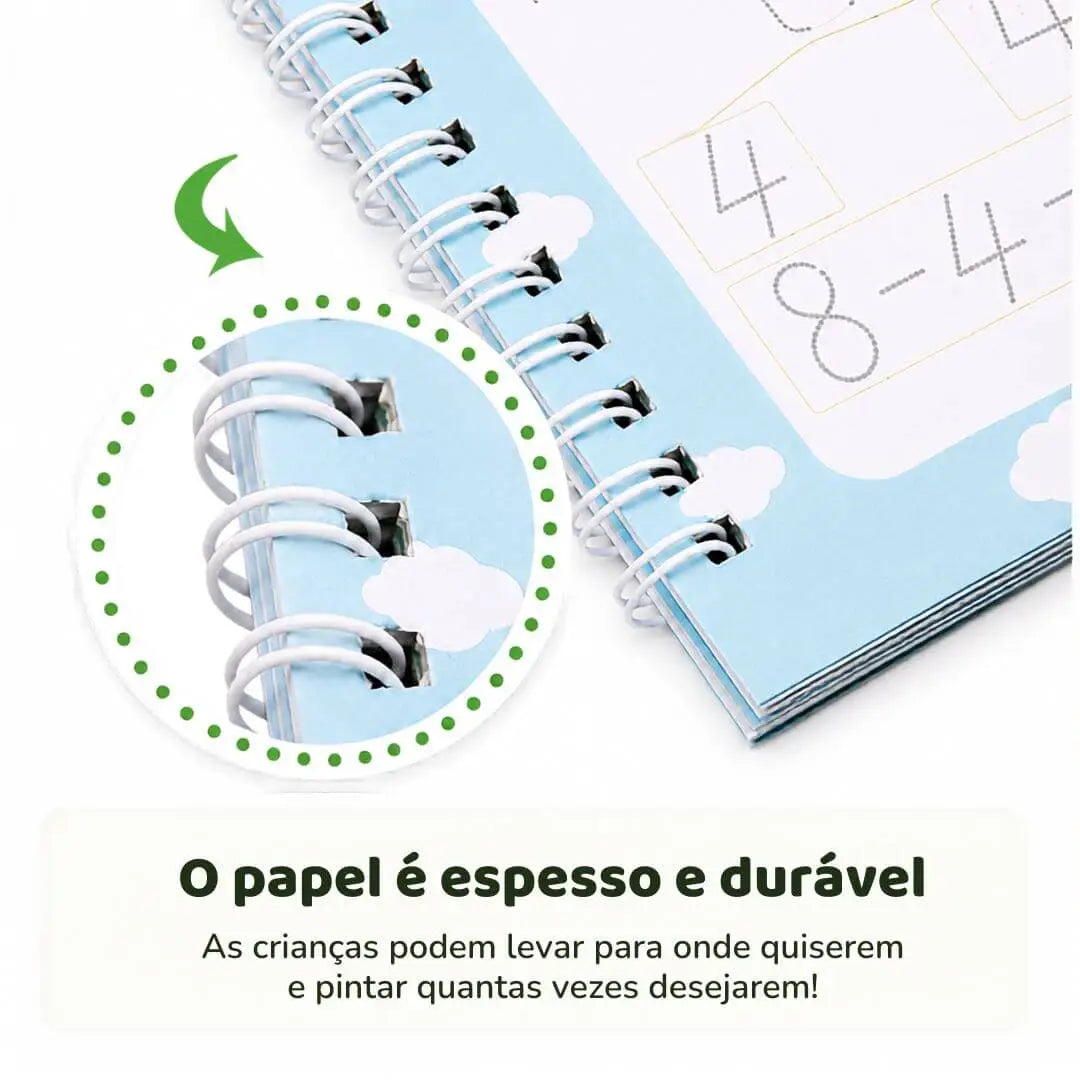 Kit 4 Livros Caligrafia