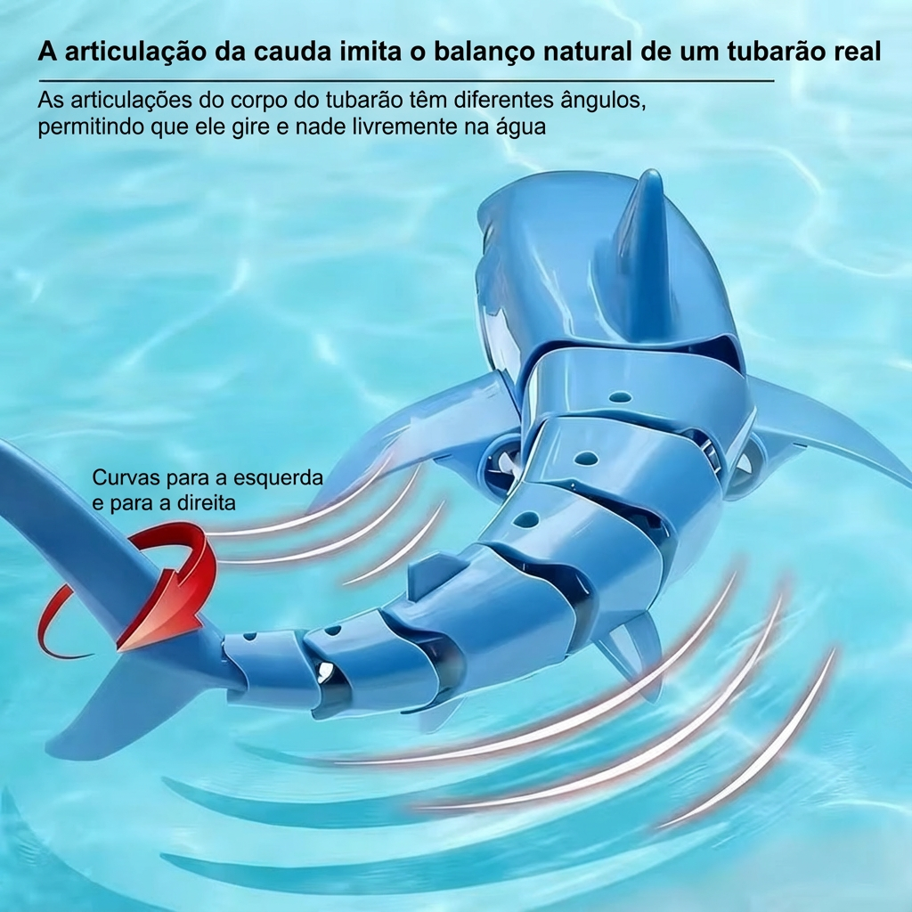Tubarão Controle Remoto 2.4GHz