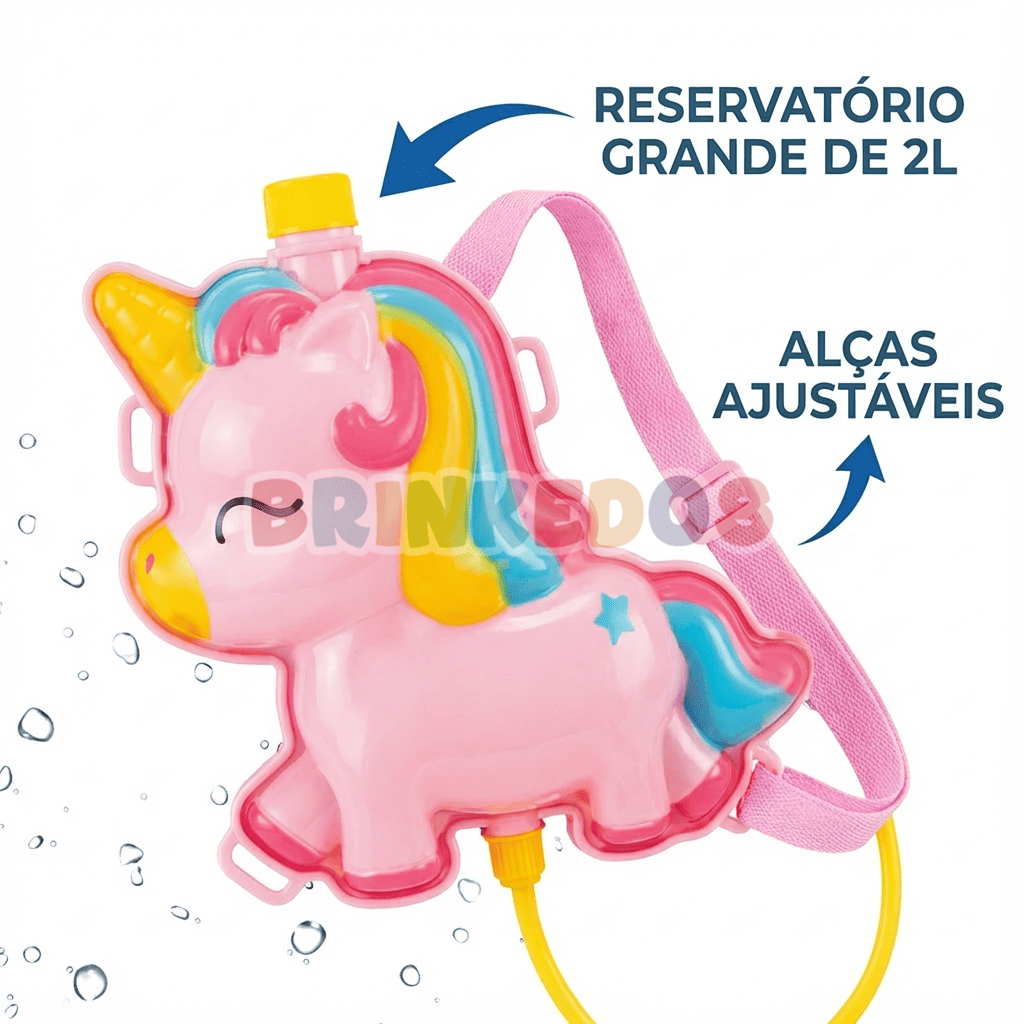 Lança Água com Mochila 2L Infantil